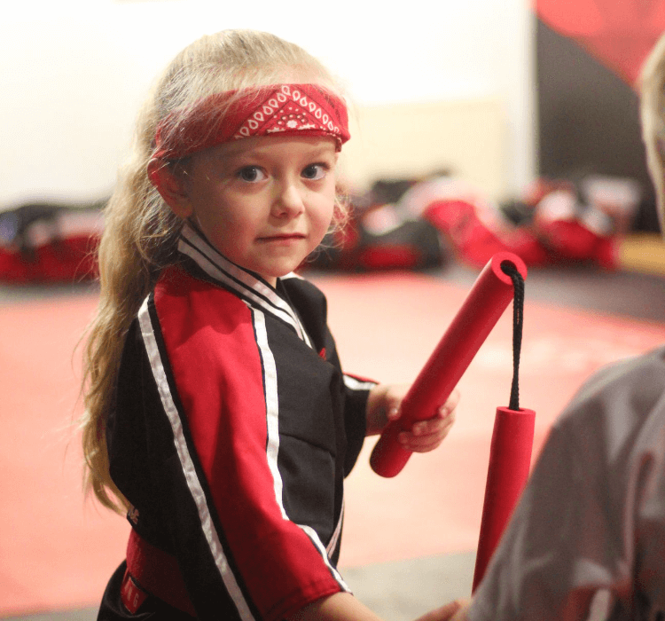 kid training at savage martial arts
